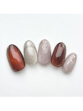 アルセア 上野御徒町店(Alcea)/ニュアンス　マグネットネイル