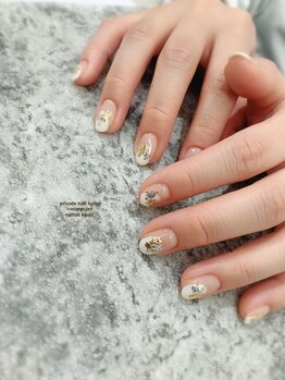 プライベート ネイルサロン マーマ(murmur)/塗りかけネイル