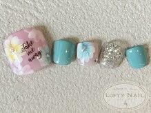 ロフティーネイル 駒川店(Lofty Nail)/フットフラワーネイル