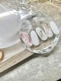 春ニュアンスネイル