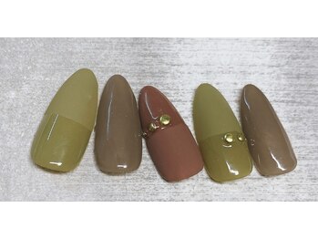 ハーフマットネイル