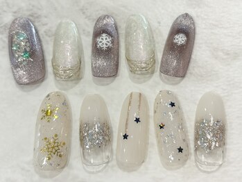 キャッツアイ東京 新宿店(Cat's eye TOKYO)/冬ネイル