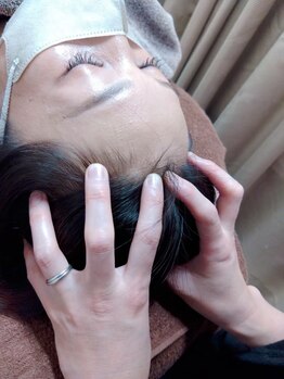 ビューティーモード(Beauty Mode)の写真/【ヘッドサロン専門店で培った凄腕ヘッドセラピスト在籍】頭・肩・首のコリを改善！肩甲骨と両腕、手まで◎