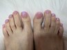 夏に向けて☆フットネイル(持ち込みデザイン）￥8800
