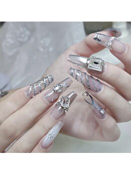 ウサギネイル 新大久保店(usagi nail)/キラキラネイル
