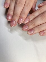 ミモザ(mimosa)/「鈴木限定」ニュアンスネイル