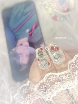 ファラウェイネイル(Faraway nail)/ゴテゴテネイル☆