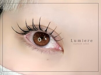 ルミエール 恵比寿(Lumiere)の写真/≪視線を独り占め…♪≫人気のフラットラッシュで存在感を演出！魅力が溢れる愛され目元にお仕上げします！