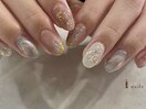 淡色ぷっくりオーロラニュアンス