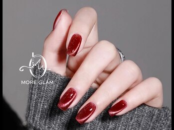 More Glam Nailsalon 大宮東口店 ~韓国ネイル・ワンホンネイル・スカルプネイル~/マグネットネイル ワンカラー