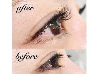 アイラッシュサロン ブラン 大分駅前店(Eyelash Salon Blanc)/くるんと上向きまつげに♪