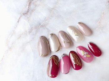 ネイルサロン ブリオン(Nail Salon Bullion)/オータムリーフネイル