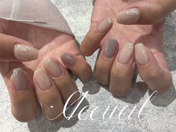 アクイユ 銀座店(ACCUEIL)/シアーカラーネイル