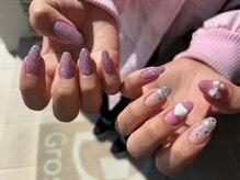 グログラン(Gros-Grain)/お客様ネイル