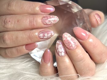 ルナール(Renard)/ドライフラワーネイル