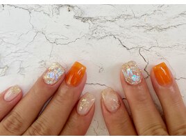 キラキラ夏ネイル☆
