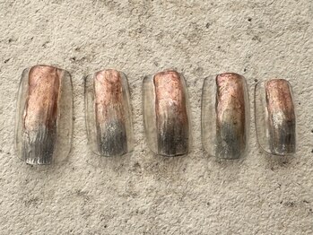 シープラスエー(C+A)/ガラス風グラデネイル