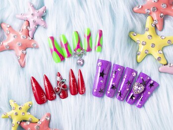 マーメイドアートネイル 新横浜(Mermaid Art Nail)/y2kデザイン