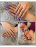 【Nail/Hand】オフなし　クリア/ワンカラー60分￥4400