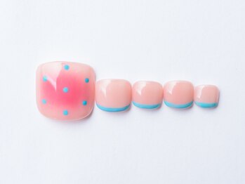 アリサネイル(ALISA NAIL)/【フット】親指が可愛い定額