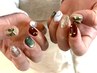 【nail】B design◆¥8500 (デザイン36種/色&配置変更ok)