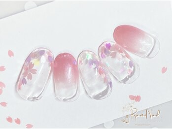 ラムネイル 元町(RamuNail)/桜ひらひら舞い降りて