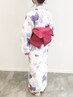 【夏限定★】浴衣着付けのみお得プラン♪　￥4950→￥4500