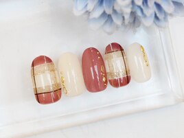 優しいチェック柄♪