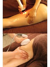 《本格痩身！キャビテーション×ハイパ×リンパオイル》全てできる贅沢メニュー！