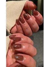 テラスヘア(TERRACE hair)/秋カラーフラッシュネイル