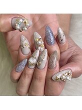 レイネイル レイエステティック 岐阜茜部店(RAY NAIL & RAY ESTHETIC)/ナチュラルクリスマス