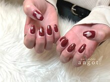 アンガット(angot.)/ハートドットネイル