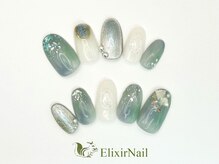 エリクサーネイル 神田(Elixir Nail)/シンプル / クーポン使用