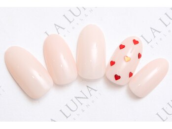 ラルナ ネイルアンドアイラッシュサロン(LA LUNA nail & eyelash salon)/24年6月7月◇定額ナチュラル◇