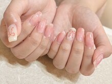 ライトウェーブ 長野駅前店/ニュアンスネイル×リボン♪