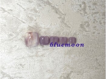 ブルームーン(bluemoon)/フット大理石ネイル