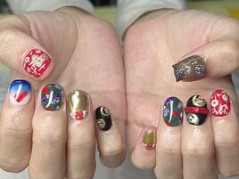 国宝ネイル 新宿3dネイル