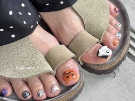ハロウィンネイル