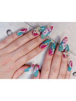 長さ出しのできるサロン