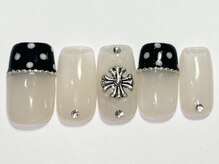 ネイルメゾン 渋谷店(NAIL MAISON)/ドットクロム￥7000