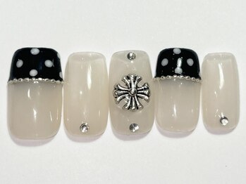 ネイルメゾン 渋谷店(NAIL MAISON)/ドットクロム￥7000