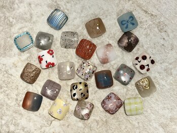 フィロンネイル 蒲田店(filonnail)/フット親指1本アート