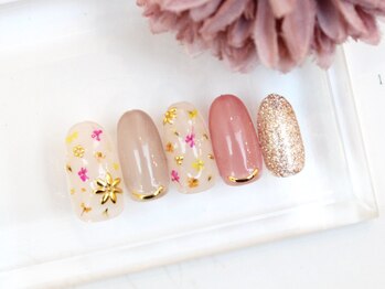 ツメトトノウ/押し花ネイル☆