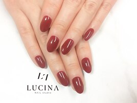 C-86 ボルドーワンカラーネイル