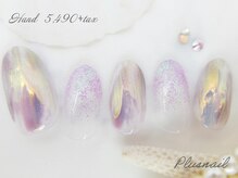 プラスネイル 池袋西口店(PLUS NAIL)/【896】定額6,039円オーロラ