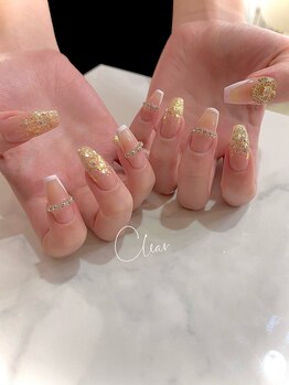 クリア(Clear)/ワンホンネイル♪