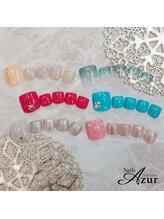 ネイルズアジュール アピタ新潟西店(Nailz Azur)/フット　定額デザインAコース