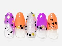 コルン/ハロウィンネイル