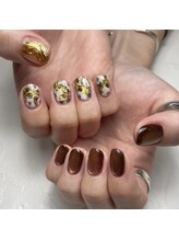 レイネイル レイエステティック 岐阜茜部店(RAY NAIL & RAY ESTHETIC)/マグネットアシメネイル