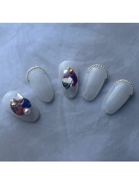 ホワイトネイル